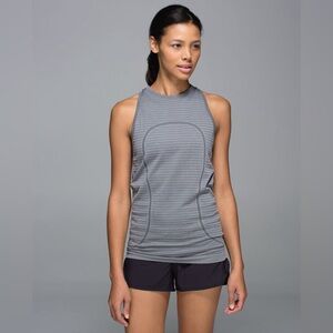Lululemon Run: Swiftly Tech Tank
Rugby Stripe Tonal Heathered Slate
